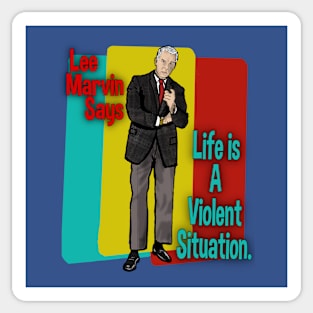 Lee Marvin Sticker